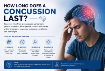 How long does a concussion last How long does a concussion last