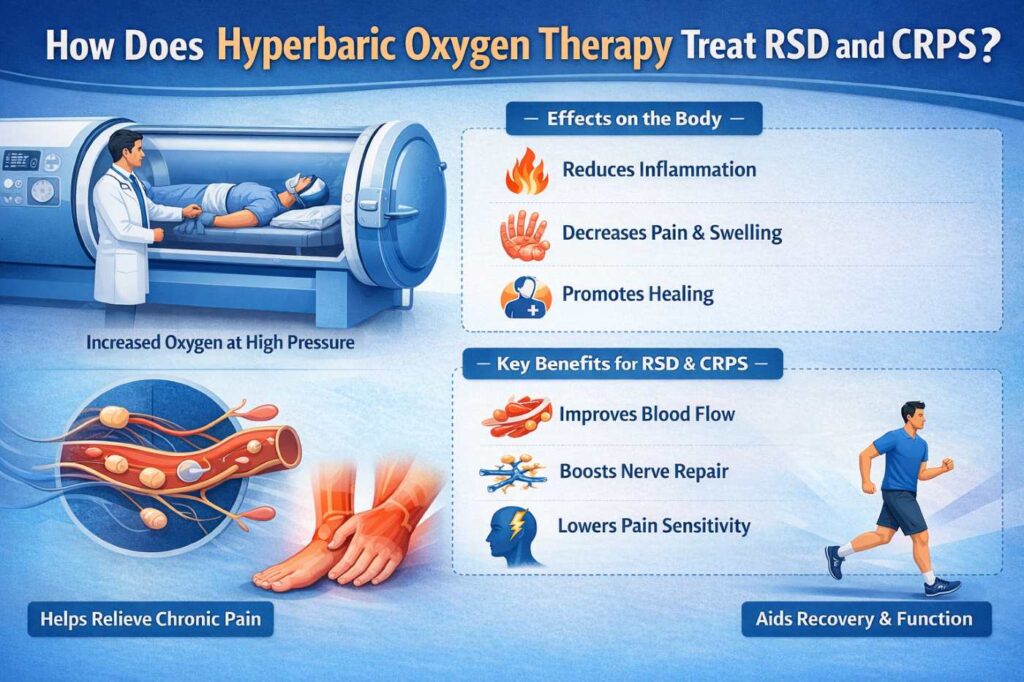 How Does Hyperbaric Oxygen Therapy Treat RSD and CRPS
