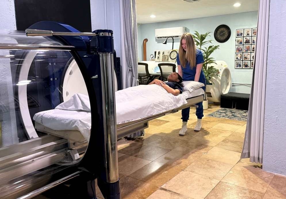 What is hyperbaric oxygen therapy